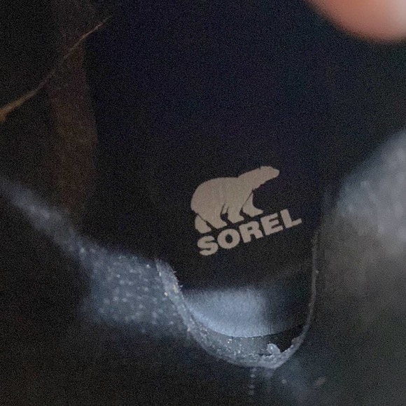 NIB Sorel Joan of Arctic Wedge III waterproof Lace boot Hazelnut/Blackened Brown - Picture 11 of 14